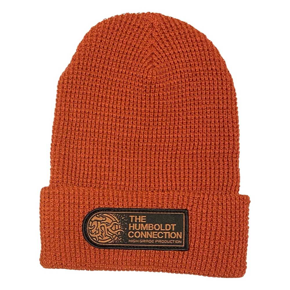 NWT Waffle Cuff Beanie Coral